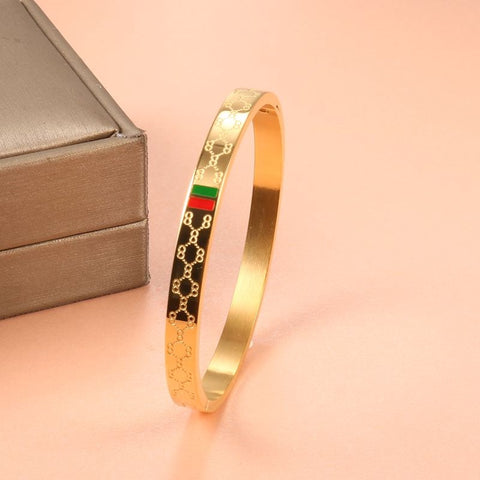 Image of Stainless Steel Bangle - Rosecolor