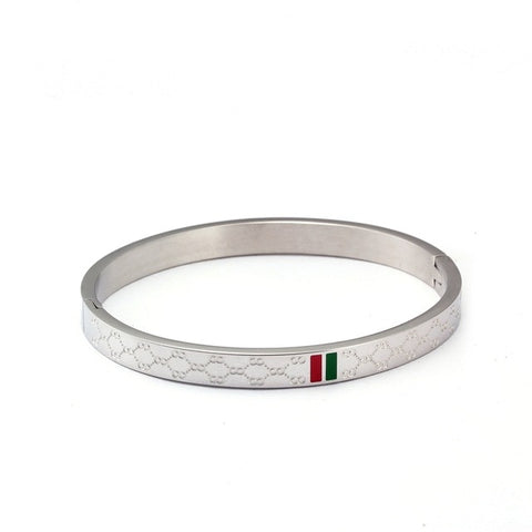 Image of Stainless Steel Bangle - Rosecolor