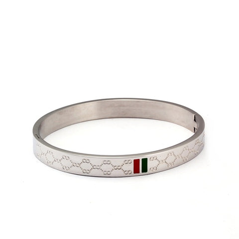 Image of Stainless Steel Bangle - Rosecolor