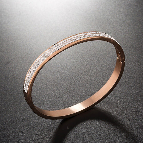 Image of Gold Wrist Watch Set - Rosecolor