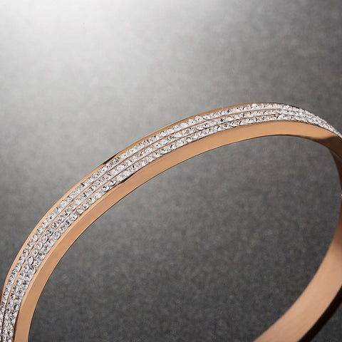 Image of Gold Wrist Watch Set - Rosecolor