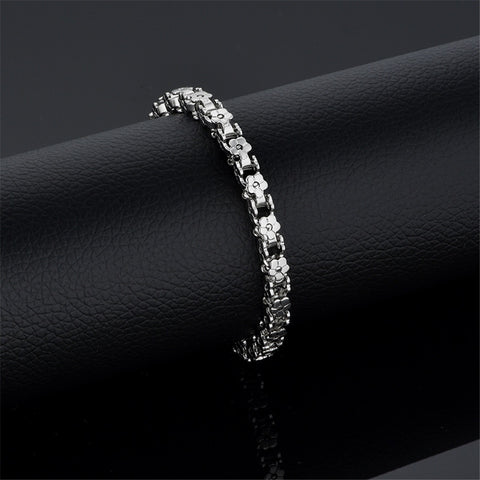 Image of Gold Plated Bracelet - Rosecolor