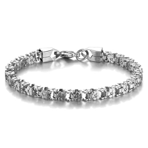 Image of Gold Plated Bracelet - Rosecolor