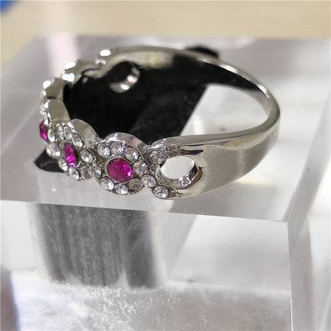 Image of Ruby Stone Ring - Rosecolor