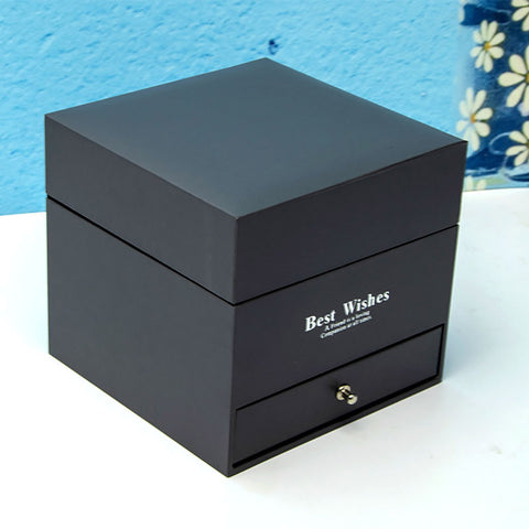 Image of Double Layer Rose Jewelry Box - Rosecolor