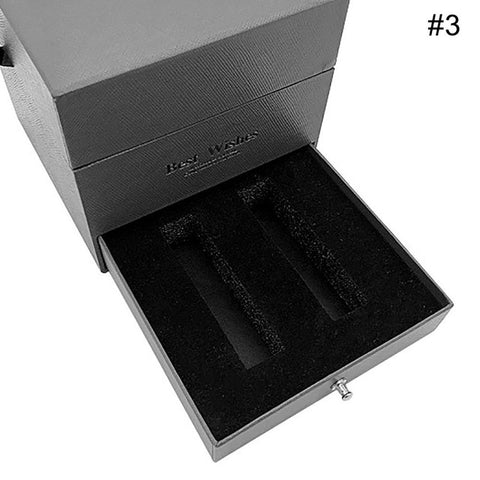 Image of Double Layer Rose Jewelry Box - Rosecolor