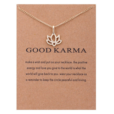 Image of Hidden Message Necklace Gift - Rosecolor
