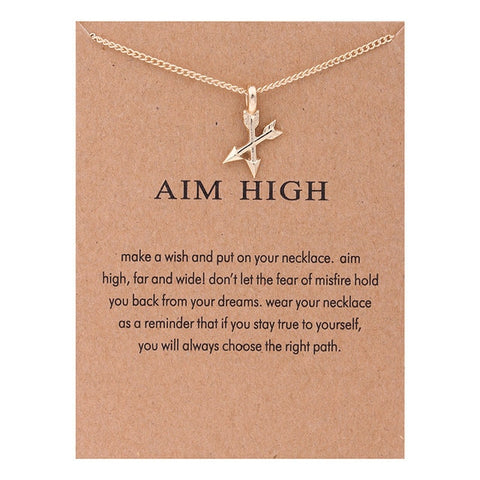 Image of Hidden Message Necklace Gift - Rosecolor