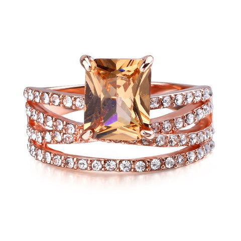 Image of Princess Rose Gold Ring - Rosecolor