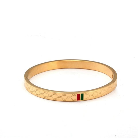Image of Stainless Steel Bangle - Rosecolor