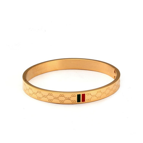 Image of Stainless Steel Bangle - Rosecolor