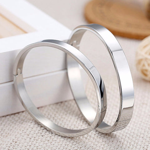 Image of Sterling Silver Cuff Bracelet - Rosecolor