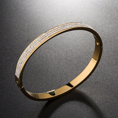 Image of Gold Wrist Watch Set - Rosecolor