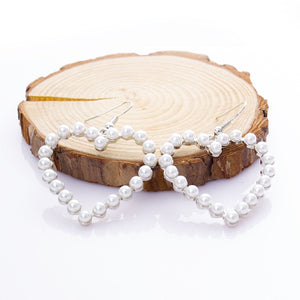 Pearl Heart Earrings
