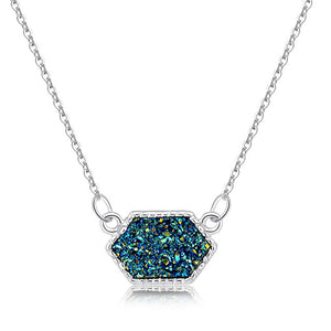 Faux Stone Necklace