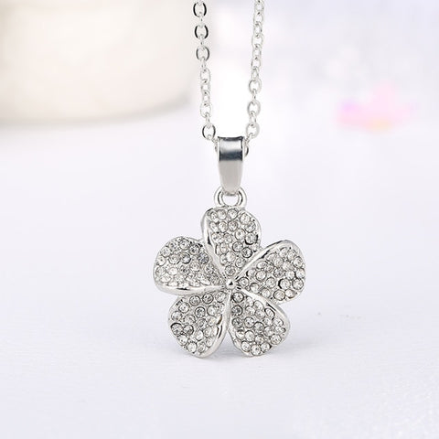 Image of Gold Filled Pendant Necklace - Rosecolor