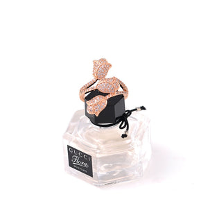 Rose Colors Flower Ring - Rosecolor