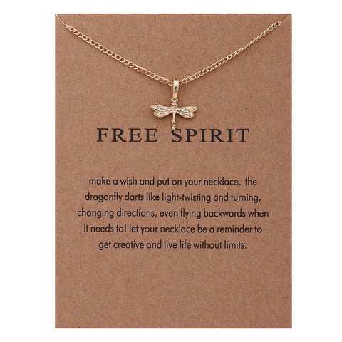 Image of Hidden Message Necklace Gift - Rosecolor