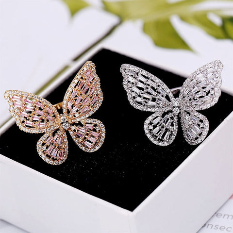 Image of Butterfly Ring - Rosecolor