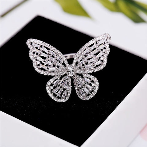 Image of Butterfly Ring - Rosecolor