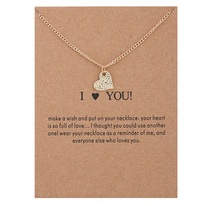 Hidden Message Necklace Gift