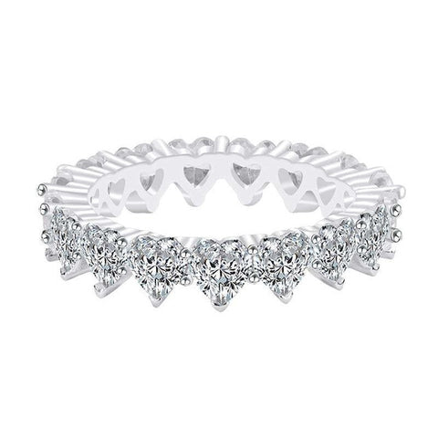 Image of Stunning Lady Ring Band - Rosecolor