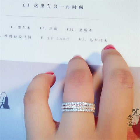 Image of Eternity Ring - Rosecolor