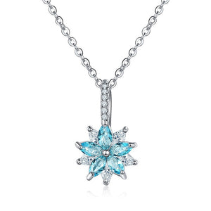 Cubic Zircon Star Pendant Necklace